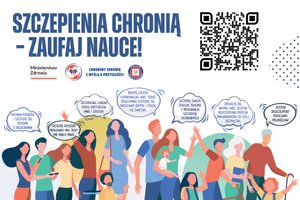 Kampania promująca szczepienia.