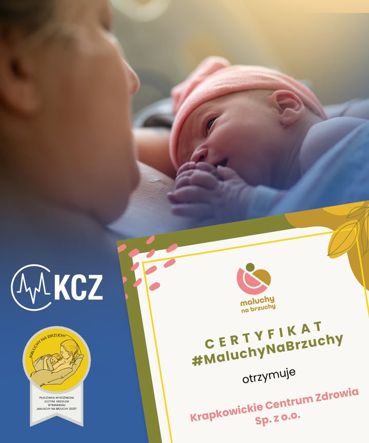 Noworodek z certyfikatem.