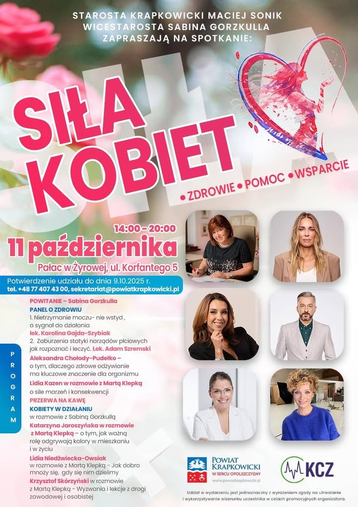 Dzień kobiet, zdrowie i wsparcie.