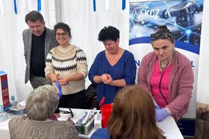 Panie w trybie pracy medycznej.