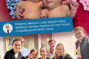 Noworodki z zespołem medycznym.