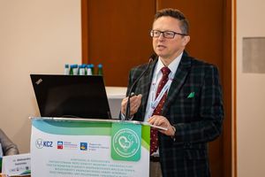 Prezentacja podczas konferencji.