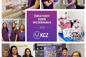 Światowy Dzień Wcześniaka, zespół pracowników medycznych.