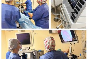 Zespół medyczny podczas operacji.