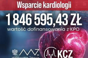 Wsparcie kardiologii, dotacja 1 846 595,43 zł.