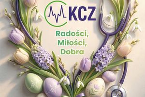 Wielkanocna kompozycja kwiatowa.