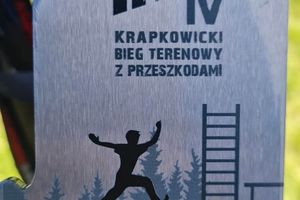 Medal z różnymi przeszkodami.